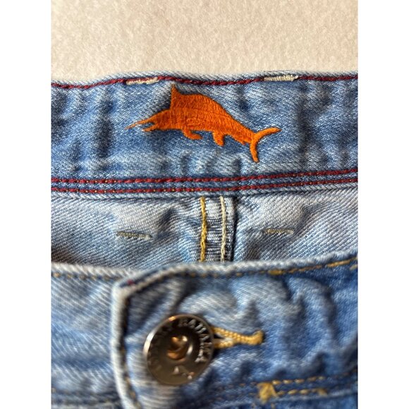 Tommy Bahama Cayman Island Relaxed blue Mens Jeans Size 34/32 Light Blue Denim S - Picture 6 of 12